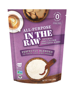 All-Purpose In The Raw® Optimal Zero Calorie Sweetener Blend 14oz – CASE (8 Bags)