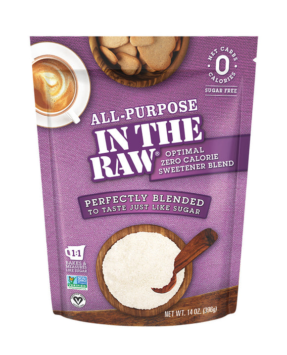 All-Purpose In The Raw® Optimal Zero Calorie Sweetener Blend 14oz – CA –  Brooklyn Premium