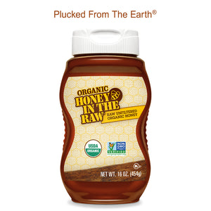 Organic Honey in The Raw® 16oz Bottle - Case of 6