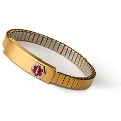 Medilog® Bracelet - Flex, Gold