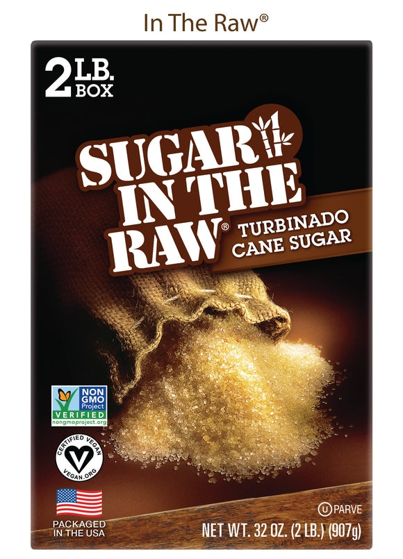 Sugar In The Raw® Bulk - Case - 12 boxes (2 lb. each)